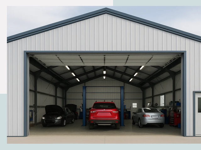 Ангары из сэндвич панелей от 607 руб. в Старый Оскол