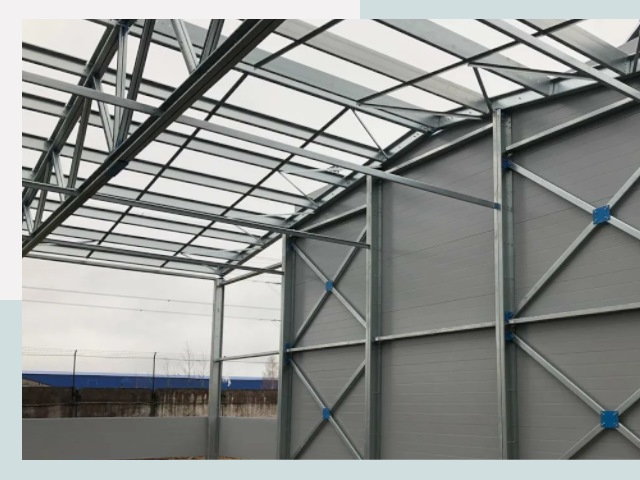 Каркасные ангары от СтальСтрой-Срк по цене от 607 руб.