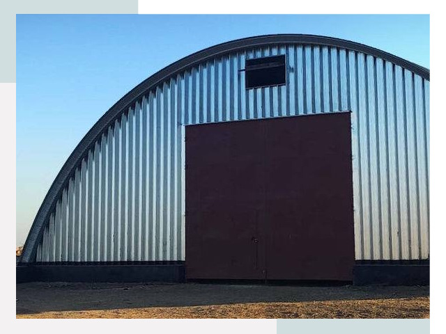 Бескаркасные ангары в Старом Осколе