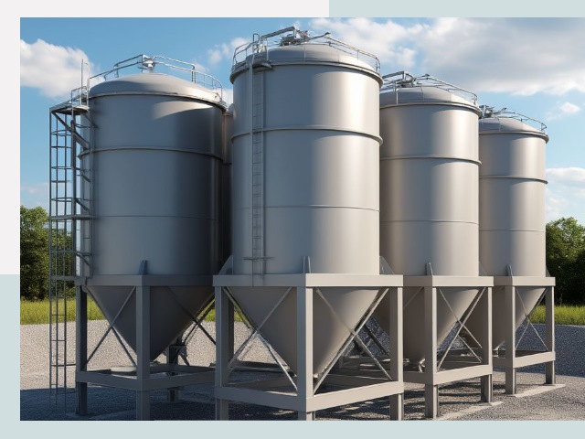 Металлические силосы от СтальСтрой-Срк по цене 607 руб.