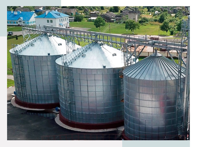 Металлические силосы в Старом Осколе