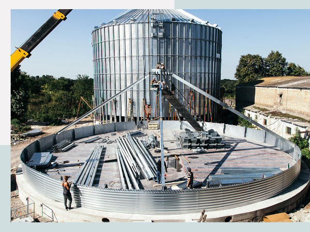 Силосы для зерна в Старый Оскол от 607 руб. - Надёжное хранение
