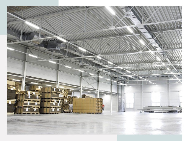 Освещение ангаров в Старом Осколе