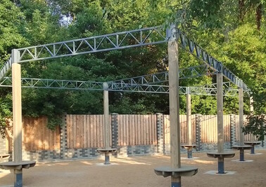 Терраса из металлоконструкций под ключ, проектирование, изготовление и монтаж от СтальСтрой-Срк